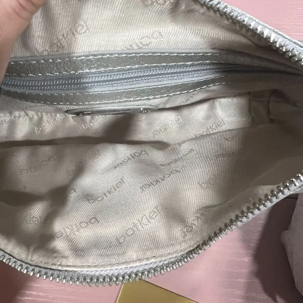 Boktier Silver Evening Clutch